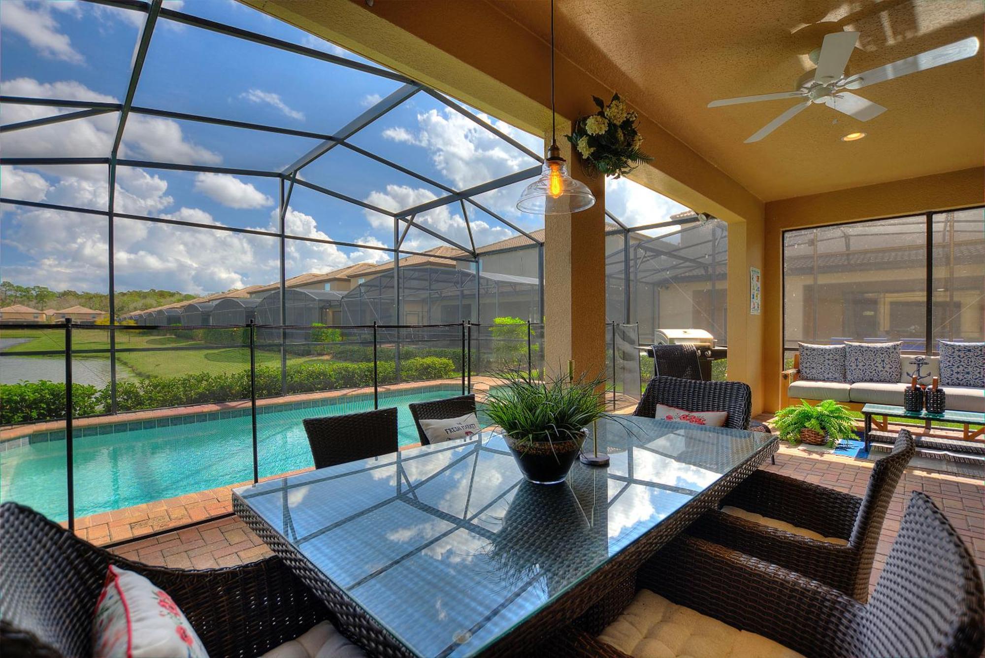 Stylish Cozy Family Getaway With Private Pool And Lake View Kissimmee Exterior foto